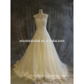 Hot China supplier lace bodice backless east bridal wedding dress